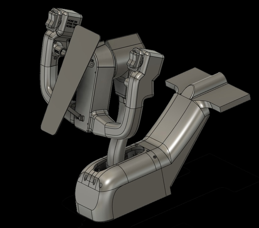 diy flight sim yoke